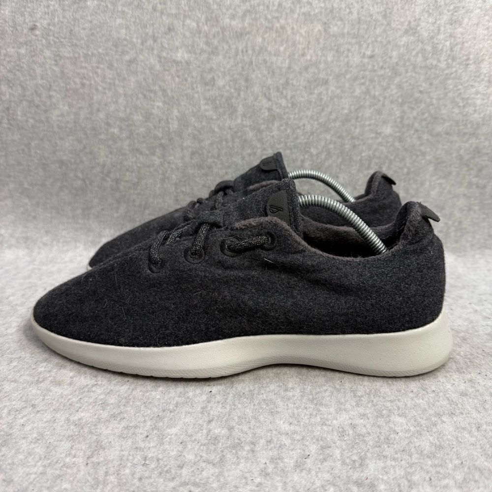 Allbirds Shoes Womens 10 Wool Runners Grey White Low Top Comfort Casual Sneakers